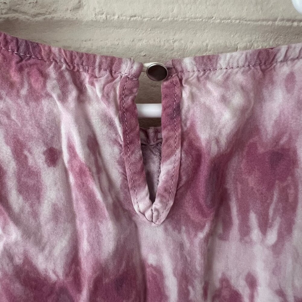 Girls Love Glam Girl Lone Sleeve Tie V Neck Blouse | Medium - Picture 5 of 7